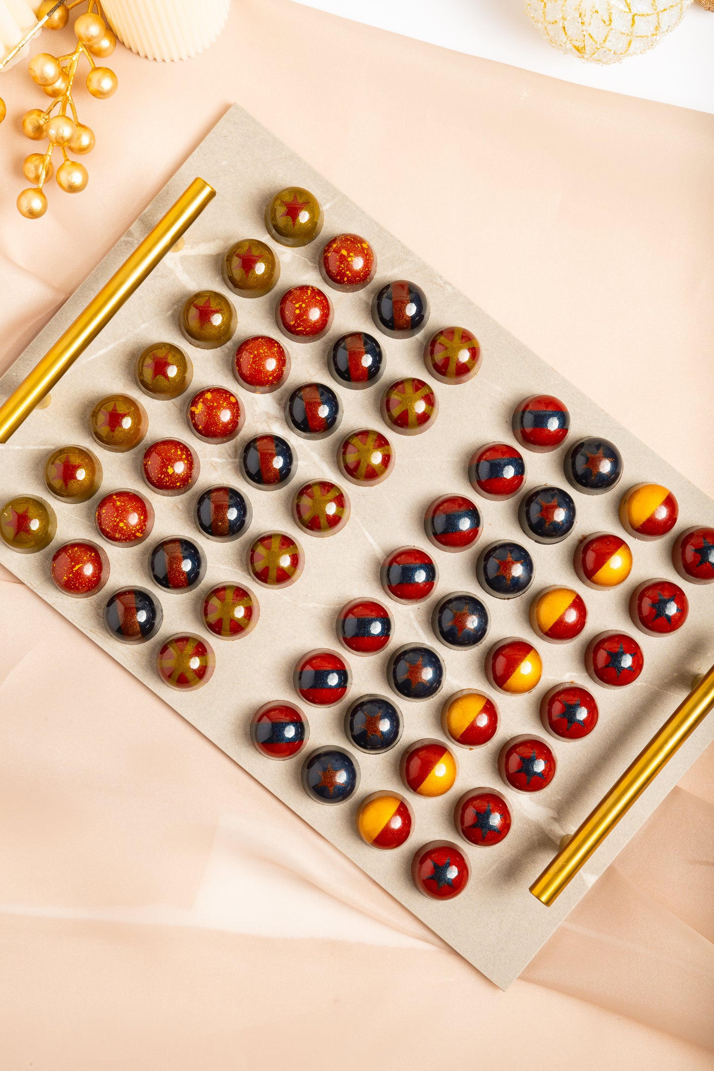 Elegance Box - 56 Artisanal Pieces on Marble Tray