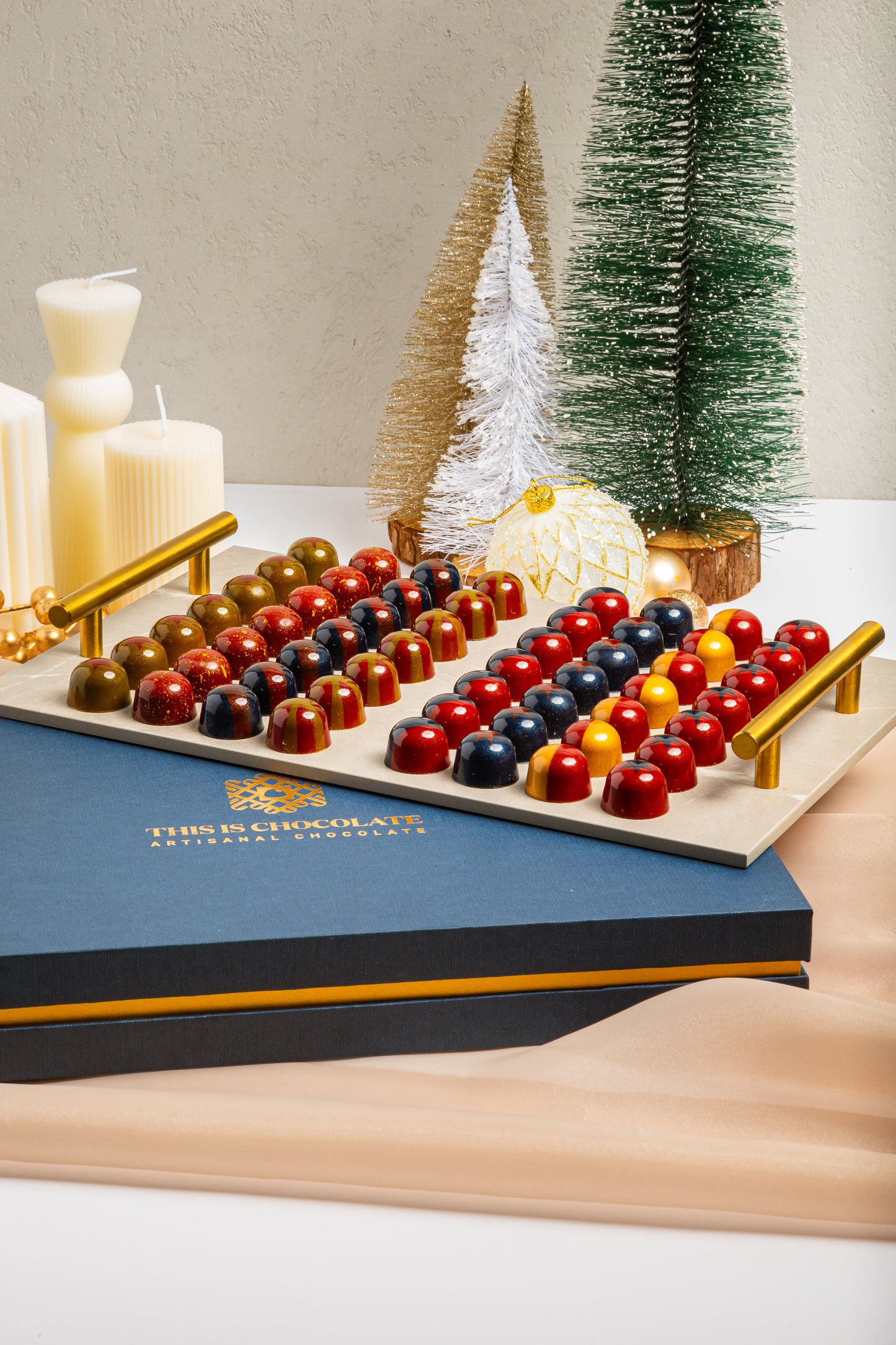 Elegance Box - 56 Artisanal Pieces on Marble Tray